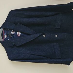 Talbots Aberdeen Wool Navy Blazer